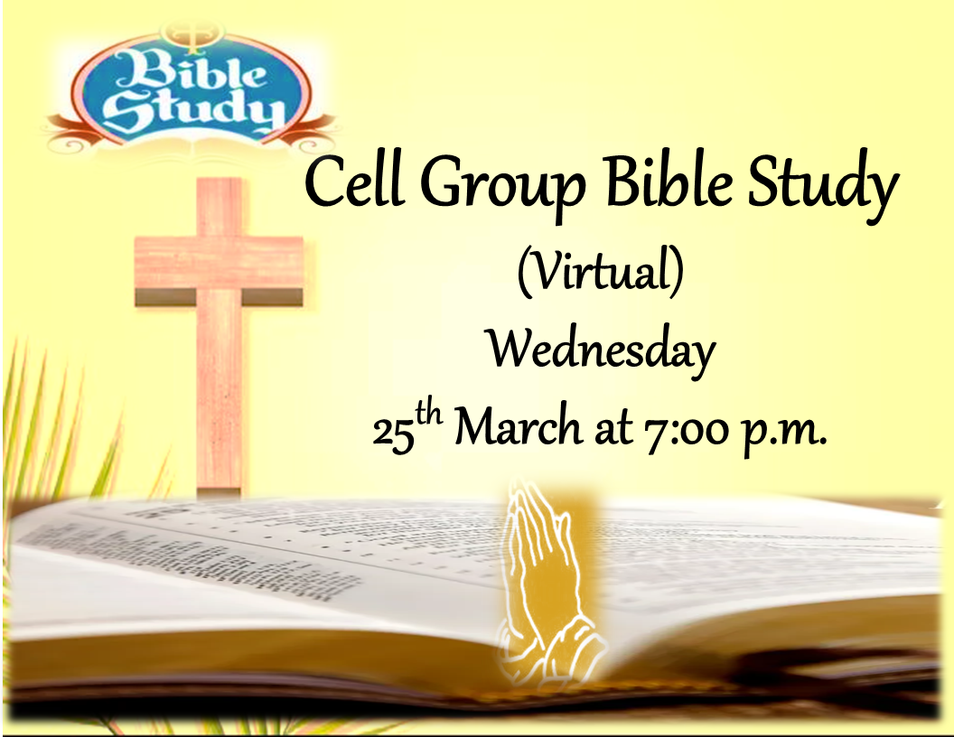 Cell Group Bible Study