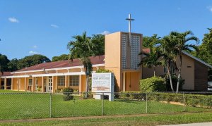 View of Parkway Baptist Church facing northwest.