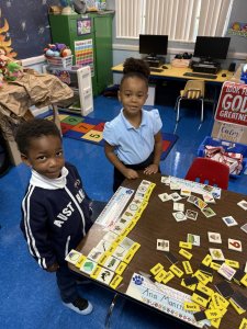 Children learning words